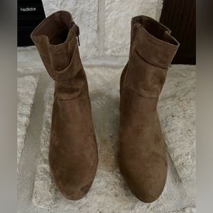 Aerosole Heel Rest Tan Bootie